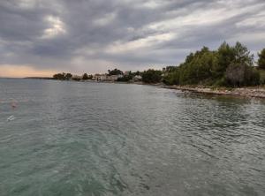 a view of a large body of water at Apartment Ana Gradina - Vela Luka in Ostrvo Šijak +7 photos