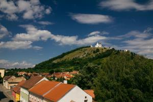 Nespecifikovaný výhled na hory nebo výhled na hory při pohledu z apartmánu