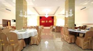 Гостиная зона в Shenzhen Lavande Hotel Airport Terminal Branch