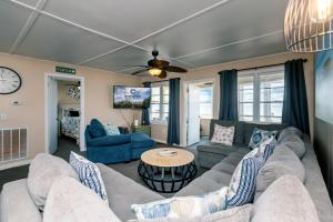 Ruang duduk di Beach Retreat