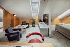 Гостиная зона в Met Boutique Hotel
