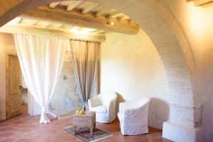 Agriturismo Humile的休息区