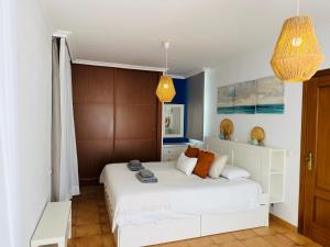 Postel nebo postele na pokoji v ubytování villa tyna + 27 fotografií