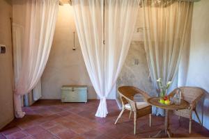 Agriturismo Humile的休息区