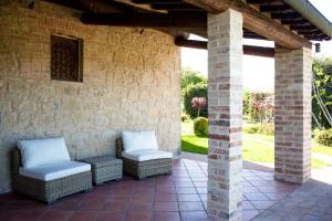 Agriturismo Humile的休息区