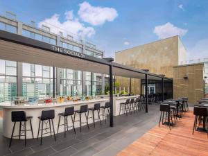 Балкон или терраса в Novotel Ambassador Seoul Dongdaemun Hotels & Residences