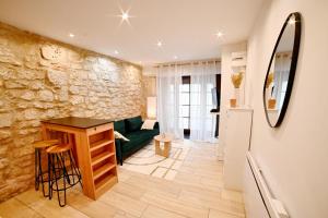 Χώρος καθιστικού στο Le petit cocon