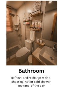 Ένα μπάνιο στο Congressional Town Center Tower 2