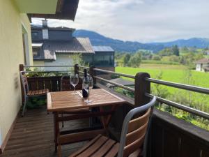 Nespecifikovaný výhled na hory nebo výhled na hory při pohledu z apartmánu