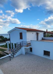 Un balcon sau o terasă la Villa Porto Frailis G&C