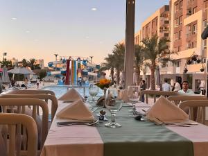 Restaurace v ubytování Queen T Fanadir Luxury Resort All Inclusive