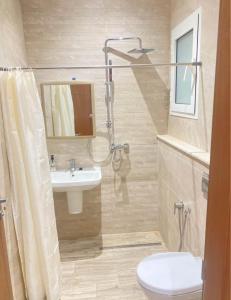 Koupelna v ubytování Studio Bleu Cosy à Dar Lili Djerba