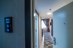 Postel nebo postele na pokoji v ubytování Dündar Hotel