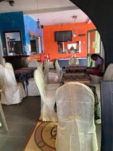 Χώρος καθιστικού στο MAISON SOLAIRE GuestHouse