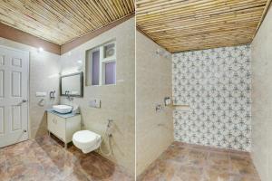 Koupelna v ubytování Aravale Farm Pet-friendly 4-BHK Farmhouse With Private Pool, 2-Acre Lush Garden & Aravali Views + 49 fotografií