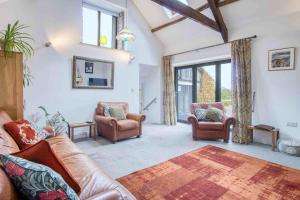 Et opholdsområde på West Barn - 2 Bedroom Cottage - Llandeilo