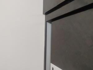 a close up of the side of a building at Zenobia House in Udupi