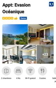 Billede fra billedgalleriet på Appt: Evasion Océanique i Taghazout