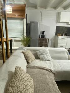 Ένα ή περισσότερα κρεβάτια σε δωμάτιο στο Maison zen