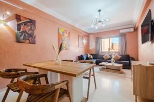 Et tv og/eller underholdning på apartment plaza