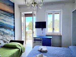 En eller flere senge i et værelse på Il Nido del Gabbiano Gallipoli + 43 billeder