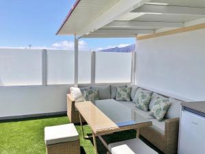 Khu vực ghế ngồi tại Ático Dio Vista tipo Dúplex con terraza soleada