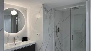 Ένα μπάνιο στο Modern suite near Corso Buenos Aires Lima Porta Venezia metro