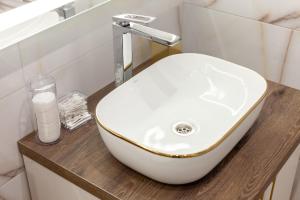 Koupelna v ubytování Luxury apartment in downtown 3 + 2 fotografie