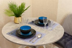 Nápoje v ubytování Luxury apartment in downtown 3