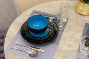 Nápoje v ubytování Luxury apartment in downtown 3