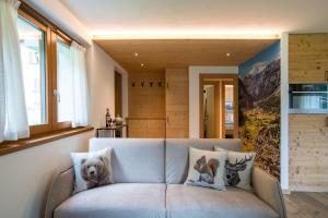 Χώρος καθιστικού στο Casa Ludis Bormio