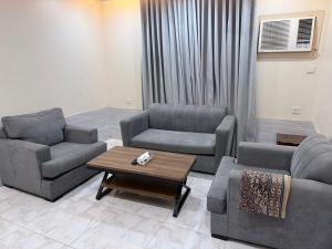 Posezení v ubytování شقق مملكة كنان النسيم