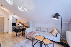 Χώρος καθιστικού στο LAGUNA Apartament Polanica Residence 63-SPA