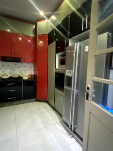 Køkken eller tekøkken på Cozy 3Bedroom Apartment in Polana Lar OrAr