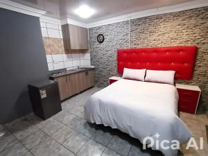 Ένα ή περισσότερα κρεβάτια σε δωμάτιο στο Nelspruit Nice luxury lodge