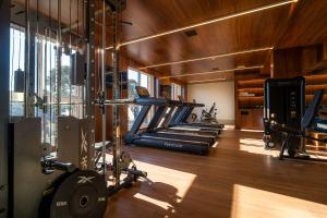 Fitness centrum a/nebo fitness zařízení v ubytování Golden Tulip Canela OFICIAL