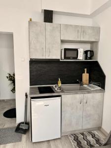 Η κουζίνα ή μικρή κουζίνα στο Sky