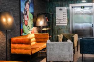 Posezení v ubytování Loop Hotel Vilnius + 95 fotografií