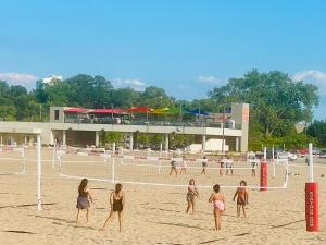 Gallery image of Playground Fence near Beach Mall Casino in Michigan City