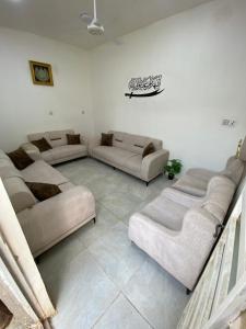 Χώρος καθιστικού στο منزل خاص