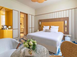 Katil atau katil-katil dalam bilik di Grand Hotel Beauvau Marseille Vieux-Port - MGallery Collection