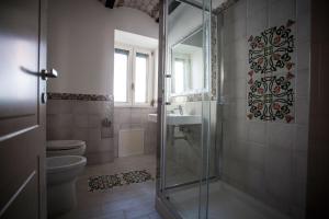 Koupelna v ubytování Palazzo Pagliaro
