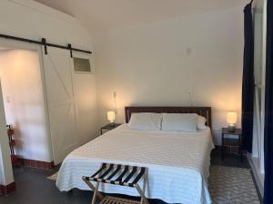 Postel nebo postele na pokoji v ubytování Pecan Pool House + 4 fotografie