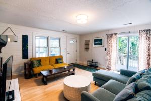 Posezení v ubytování Villa Kunterbunt