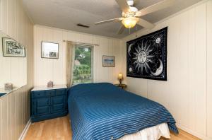 Postel nebo postele na pokoji v ubytování Villa Kunterbunt