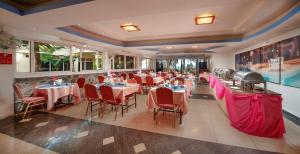 Veitingastaður eða matsölustaður á Manisa Hotel