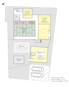 Půdorys ubytování Awaji Central Villa in Shizuki1764