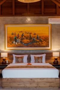 Ένα ή περισσότερα κρεβάτια σε δωμάτιο στο Duara Wooden Suite