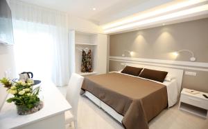 Katil atau katil-katil dalam bilik di B&B Valentina
