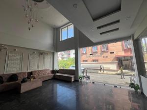 Posezení v ubytování Shanti Pacific